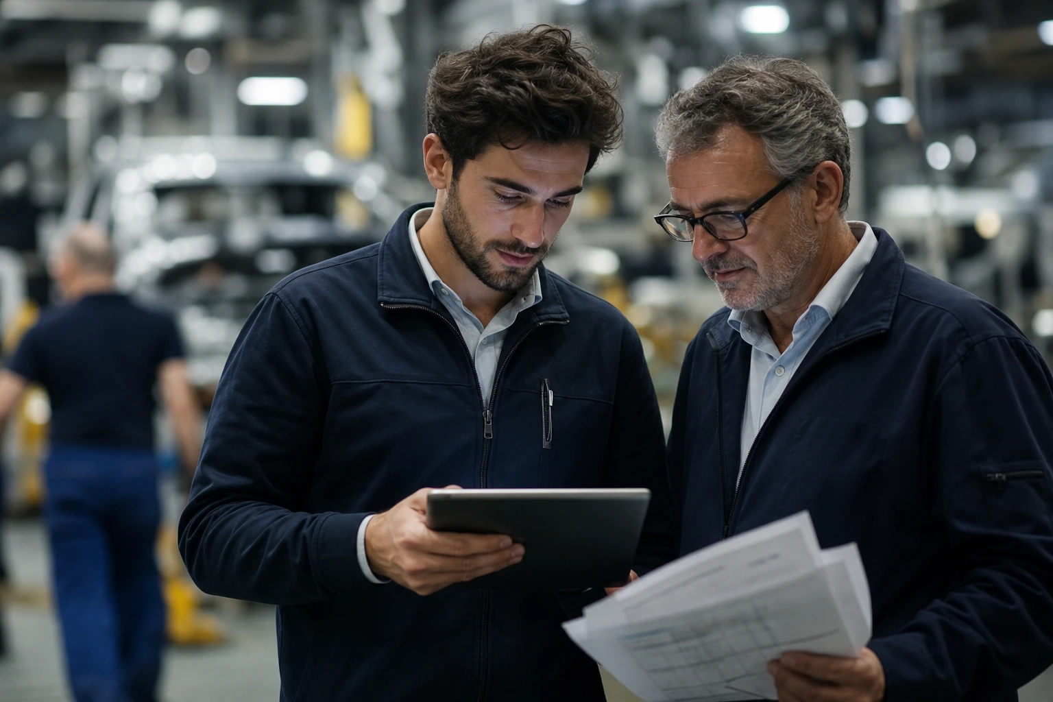 Una giornata nella produzione ibrida: quando ERP, macchine e documenti non parlano bene tra loro. 